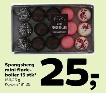 Coop 365 Spangsberg mini flødeboller 15 stk tilbud