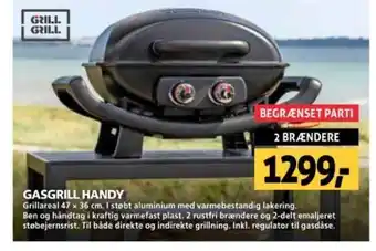 XL-BYG GASGRILL HANDY tilbud