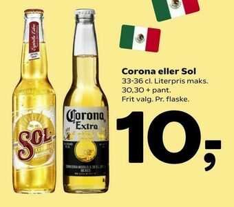 Coop 365 Corona eller Sol tilbud