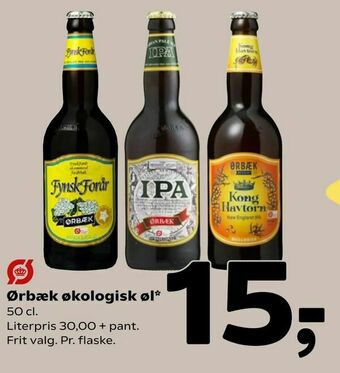 Coop 365 Ørbæk økologisk øl tilbud