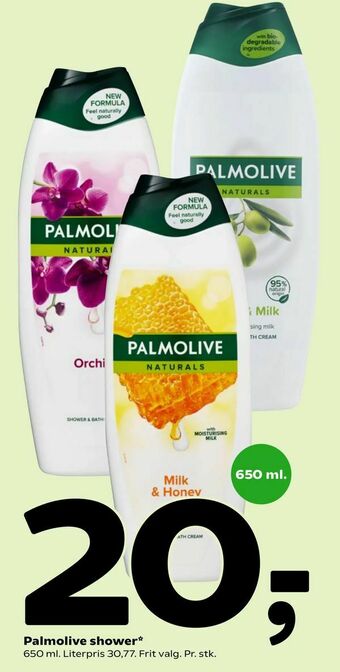 Palmolive shower
