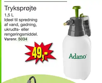 Harald Nyborg Tryksprøjte tilbud