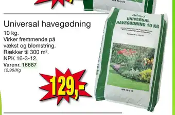 Harald Nyborg Universal havegødning tilbud