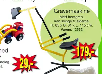 Harald Nyborg Gravemaskine tilbud
