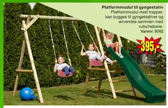 Harald Nyborg Platformmodul til gyngestativ tilbud