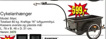 Harald Nyborg Cykelanhænger tilbud