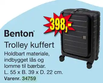 Harald Nyborg Trolley kuffert tilbud