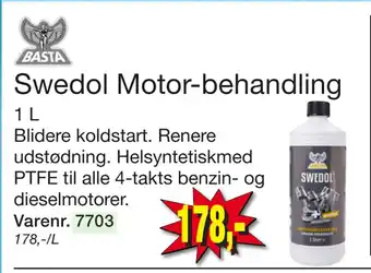 Harald Nyborg Swedol Motor-behandling tilbud