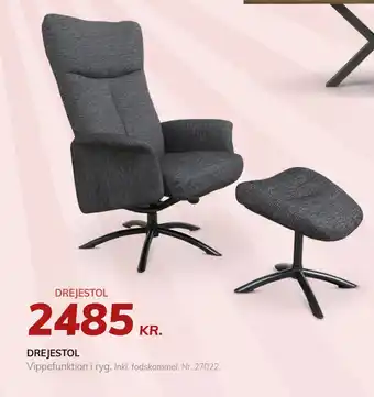 Daells Bolighus DREJESTOL tilbud