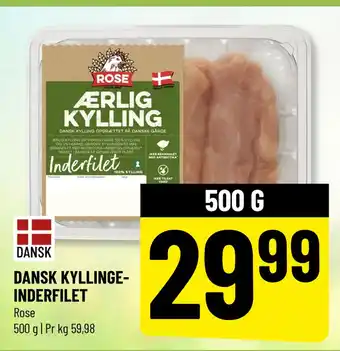 Løvbjerg DANSK KYLLINGEINDERFILET tilbud