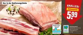REWE DE Schweine-Bauch 1 Kg tilbud