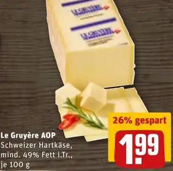 Le Gruyère AOP 100g