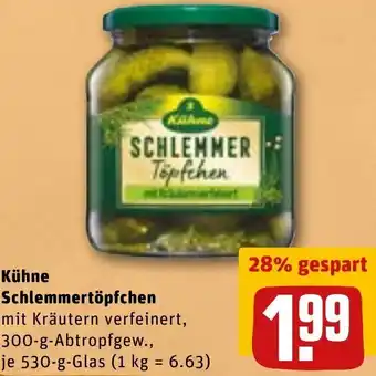 REWE DE Kühne Schlemmertöpfchen 300g tilbud