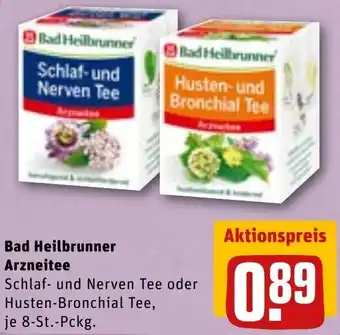 REWE Bad Heilbrunner Arzneitee tilbud