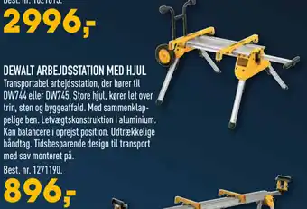 Dewalt Arbejdsstation Med Hjul