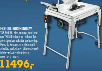 Johannes Fog Festool Bordrundsav tilbud