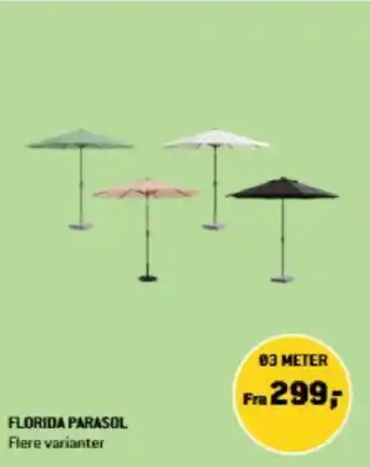 XL-BYG FLORIDA PARASOL tilbud