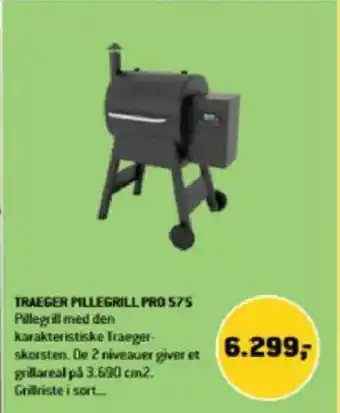 XL-BYG TRAEGER PILLEGRILL PRO 575 tilbud