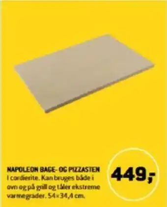 XL-BYG NAPOLEON BAGE-OG PIZZASTEN tilbud