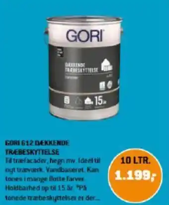 XL-BYG GORI 612 DEKKENDE TRÆBESKYTTELSE tilbud