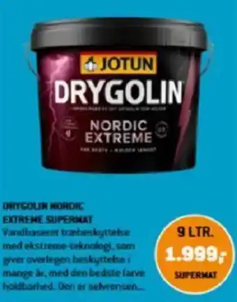 XL-BYG DRYGOLIN NORDIC EXTREME SUPERMAT tilbud