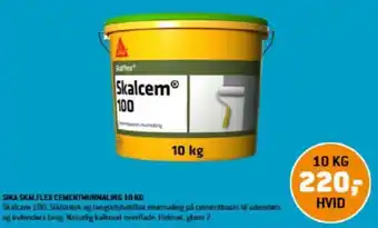 XL-BYG SIKA SKALFLEX CEMENTMURMALING 10 KG tilbud