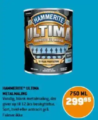 XL-BYG HAMMERITE ULTIMA METALMALING tilbud