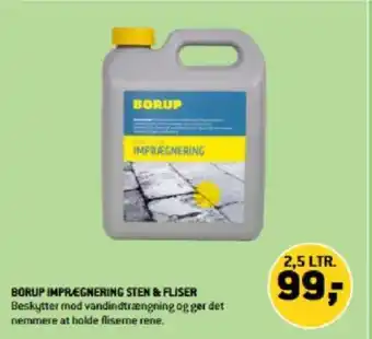 XL-BYG BORUP IMPREGNERING STEN & FLISER tilbud