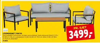 jem & fix LOUNGESÆT TOKYO tilbud