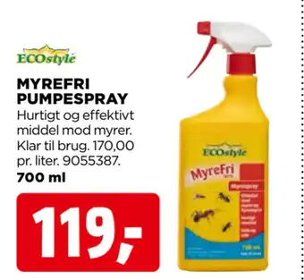 jem & fix MYREFRI PUMPESPRAY tilbud