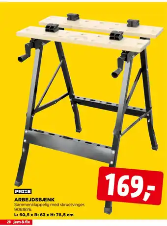 ARBEJDSBÆNK