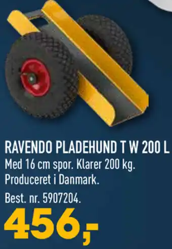 Ravendo Pladehund T W 200 L
