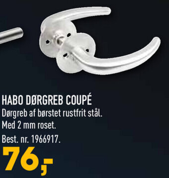 Habo Dørgreb Coupé