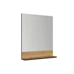 Bauhaus Allibert spejl m/hylde Loft-Game honey halifax oak 60x71,6 cm tilbud