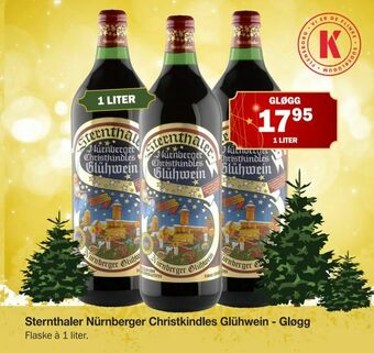 Sternthaler Nürnberger Christkindles Glühwein - Gløgg