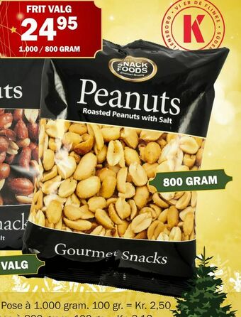 Snack Foods Peanuts