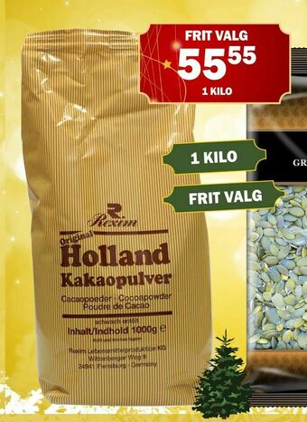 Købmandsgården Rexim Holland Kakaopulver tilbud