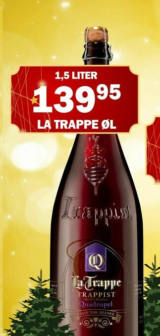 La Trappe Trappist Quadrupel øl - 10%