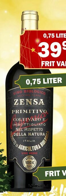 Købmandsgården Zensa Primitivo tilbud
