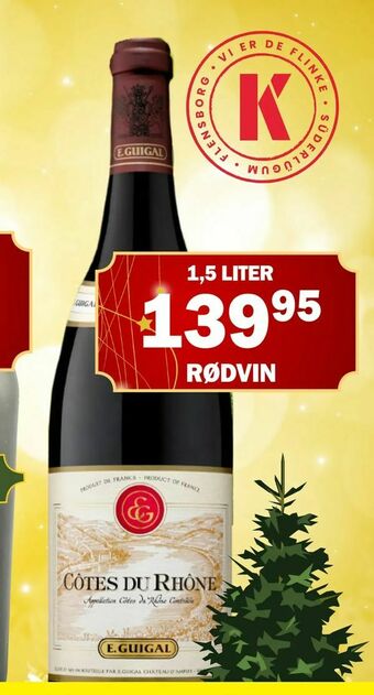 Købmandsgården Cotes Du Rhóne tilbud