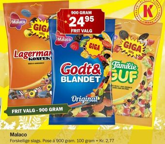 Købmandsgården Malaco tilbud