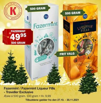 Fazermint / Fazermint Liqueur Fills - Traveller Exclusive