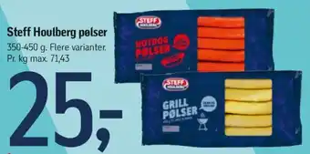 Føtex Steff Houlberg pølser tilbud