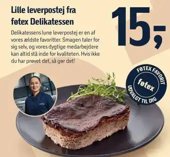 Føtex Lille leverpostej fra føtex Delikatessen tilbud