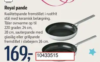 Føtex Royal pande tilbud