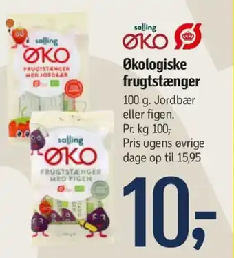 Føtex Økologiske frugtstænger tilbud