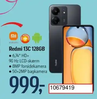 Føtex Redmi 13C 128GB tilbud