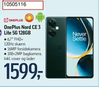 Føtex OnePlus Nord CE 3 Lite 5G 128GB tilbud