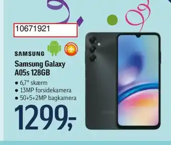 Føtex Samsung Galaxy A05s 128GB tilbud