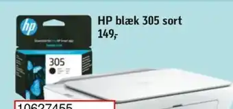 Føtex HP blæk 305 sort tilbud